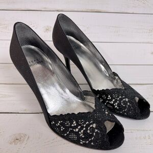Stuart Weitzman lace heels size 7 NIB